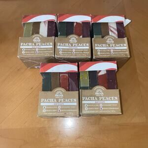 Pacha Peaces Bar Soap Variety Pack Limited Edition 8 OZ EACH‎ HTF 5x